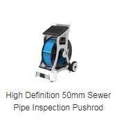 High Definition 50mm Sewer Pipe Inspection
