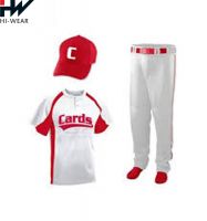  Custom Team Wear Short Sleeve Baseball Uniform New Arrival Baseball Uniform