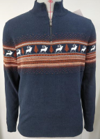 Mens Jacquard Sweater