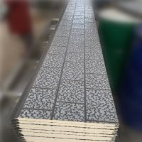 Thermal insulated galvanized sandwich panel decorative insulation exterior wall siding pu sandwich panel