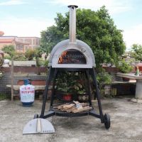 Wood-Fried Clay Pizza Oven, Light Weight Easy Move, Low MOQ, China Manufactory- CLAY-W-800-1-B1