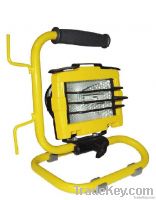 Portable halogen worklight