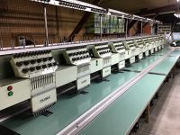 Well maintained in Japan. Used embroidery machine, Tajima TMFD-CG1212