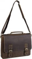 Leather Tote Briefcase Laptop Bag