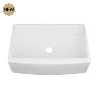 Large White Apron Front Porcelain Kitchen Sink