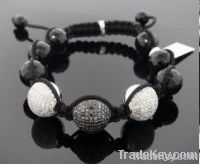 CZ Shamballa Bracelet