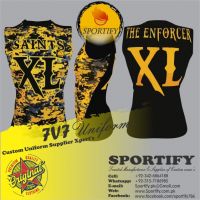 7v7 uniform Custom