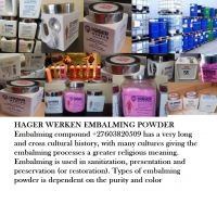 Hager Werken Embalming Powder //060-3820