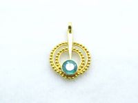 Handmade gorgeous 18k solid gold charm 