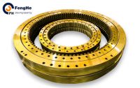 High speed slewing ring bearing rotatable bearing with external gear