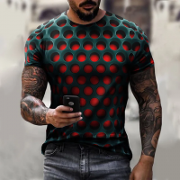 2022 Fashion Custom Designer Short Sleeve 3d Round Neck Men&#039;s T-Shirt For Daily Casual