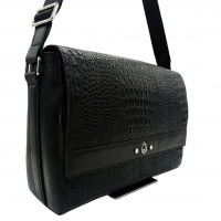 High Quality Custom Crocodile Crossbody Messenger Bag