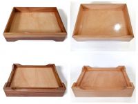 Wood crafts wooden handicraft food serving tray