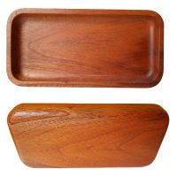 Wood Crafts Wooden Handicraft Bathroom Cup Holder Tray