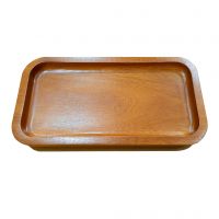 Wood crafts wooden handicraft bathroom cup holder tray