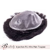 Afro Man Or European Men Toupee