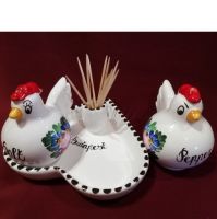 Ceramic Salt And Pepper Shakers