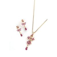 Real Ruby Pendant  Set