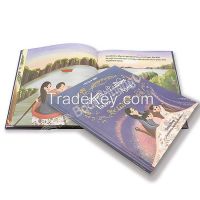 Custom Printing Color Book Foil Stamping Text Hardcover Book Printing