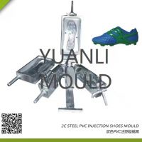 2C STEEL PVC INJECTION SHOES MOULD 