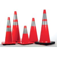 Road traffic safety cone