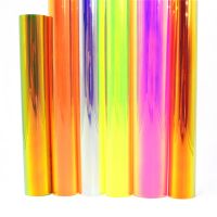 Self-adhesive Holographic Iridescent Vinyl Roll