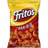 2 Bags - Fritos Corn Chips BBQ Large size (340G) Canadian 