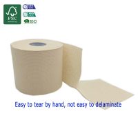 Fsc Certified 100% Pure Bamboo Compostable Biodegradable Plastic-Free Eco-Friendly Bamboo Toilet Paper