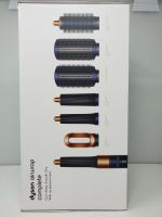 New Dyson airwrap Complete HS01 Hair Styler Curler 100V Dark Blue