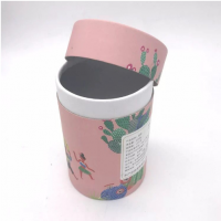 Food grad canister round packaging tea paper tube