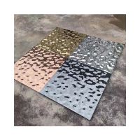 SS304 SS316 Water Ripple Panel Stainless Steel Clip in Ceiling Tile