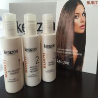 1 DOZEN KERATIN PLUS GOLD Intense Brazilian Hair Treatment .... (12 sachet)