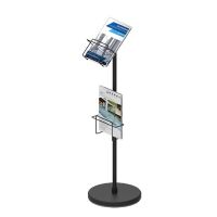 2-Tier brochure Display Rack