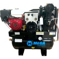 Mega 3 In 1 Gas Air Compressor/Generator/Welder  30 Gallon, Honda GX390 Engine, Model  MP-13030HW-250