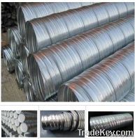 Spiral Concrete Corrugated Post Tension Tube / Corrugated Pipe Tube