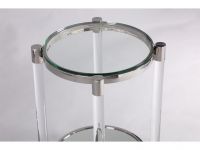 Acrylic side table, acrylic end table