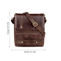 Crunch Leather Cross Bag