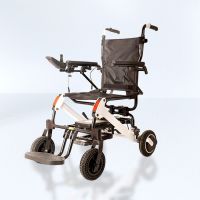 Ultralight electric wheelchairs portable aluminum folding electric wheelchair AC0K-1