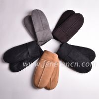 High quality Sheepskin mitten with many colors