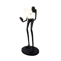 Hotel Living Room Nordic Corner Resin Sculpture Floor Light Modern Minimalist Designer Art Decoration Standing Led Floor Lamp