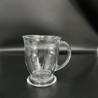 JIngshi 450ml Plain Glass Mugs Promotional