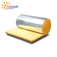 Fiberglass insulation blanket glass wool roll fiber glass wool with aluminium foil