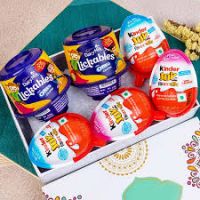 Kinder Joy Surprise Chocolate Egg With Toy.