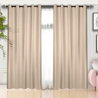 100% Blackout Elegant Textured Jacquard Curtains