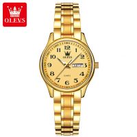 OLEVS 5567 Women's Watch Luxury Brand Quartz Watch Couple OEM LOGO Low Price Clock Stainless Steel Digital Date Clock