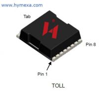 NMOS, SMD, TOLL, 100V, 1.6mR@ 10V