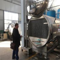 Stainless steel high temperature sterilizing machine corn beef sterilized steam water spray retort