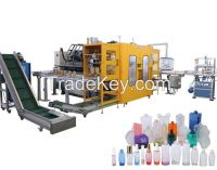 cosmetic bottle blow molding machine