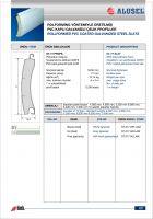 rollformed pvc coated galvanized steel slats