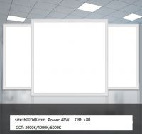 48w LED panel lights 600*600mm square Aluminium